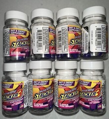 Stacker 3 Chitosan Energy Weight Loss Energy Focus 8 Bottles 160 Caps