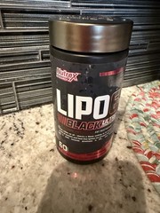 Lipo6 Black Intense Ultra Concentrate Thermogenic Fat Burner Weight. Exp 06/2027