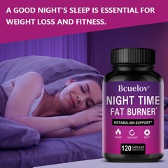Lose Weight Fat Burner Capsule Increase Energy Metabolism Detox Cleanse 120 Pill
