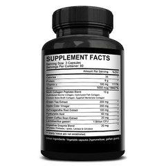 Collagen Peptides Improve Skin Elasticity Improve Skin Quality 120 Capsules