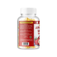 360 Pure APPLE CIDER VINEGAR ACV 20,000MG PURE WEIGHT LOSS FAT BURNER Diet Soft