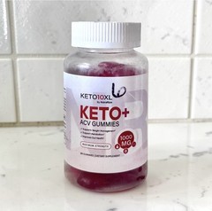 (3) Keto10XL Keto+ Apple Cider Vinegar Gummies 1000mg Low Carb 3g 180ct Total