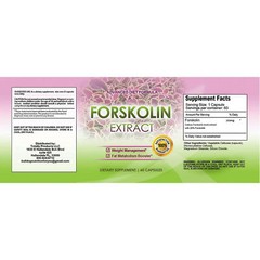 Appetite Control Weight Management and Forskolin Extract Metabolism Supplement