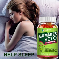 120,000mg Keto Diet Gummies Suppress Appetite Weight Loss Burning Fat Supplement
