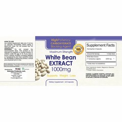 Apple Cider Vinegar 1500mg & White Kidney Bean Extract 1000mg Weight Management