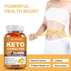 Keto Slimming Gummies 20,000mg Apple Cider Vinegar ACV Weight Loss 60 Gummy USA