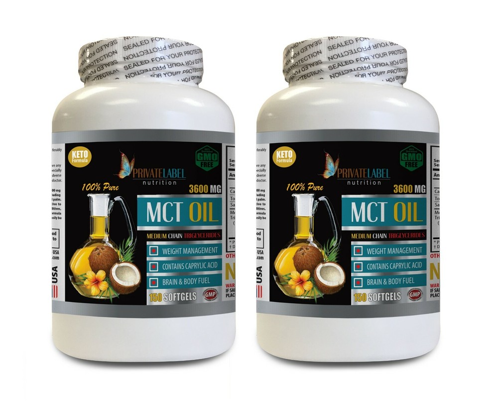 heart health prebiotic – 100% MCT OIL – mct oil best seller 2BOTTLE