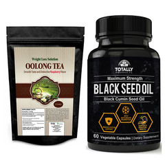 Oolong Tea Weight Management & Black Cumin Seed Oil Immune Support Supplement