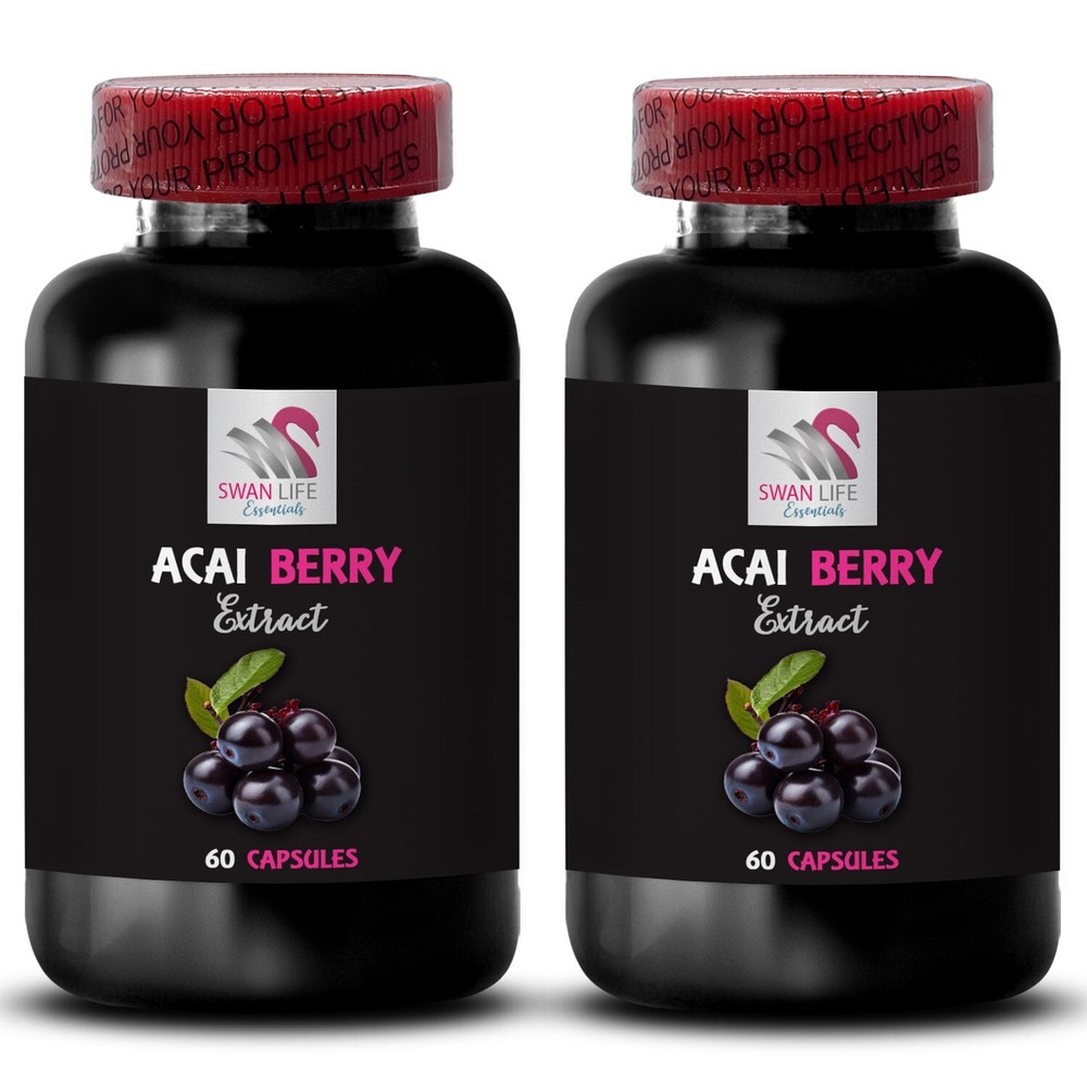 Morning energy – ACAI BERRY EXTRACT – General balance 2 Bottles 120 Capsules
