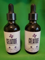 NEW Sealed Gelatide Liquid Drops Supplement, All Natural Formula (2 pack)