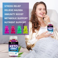 Advanced Ketosis & Weight Loss BHB Keto Gummies 20,000,000mg Burn Fat 60pcs