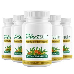 (5 Pack) Plantsulin Supplement for Advanced Immune Defense Support & Weight Loss