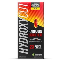 Hardcore Liquid Heat Weight Loss Thermogenic Formula 30 Servings 60 Capsules New