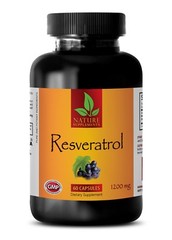 Resveratrol Supreme 1200 – Weight Loss Supplements – Fat Burner – 1 Bottle
