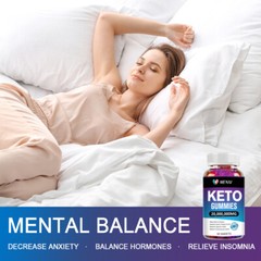 Advanced Ketosis & Weight Loss BHB Keto Gummies 20,000,000mg Burn Fat 60pcs