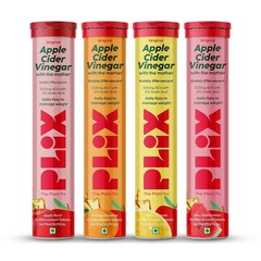 PLIX Apple Cider Vinegar Effervescent Tablet for Weight Loss – Multipack