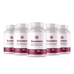 Capsules, Boostaro Blood Flow Support for Men, Max Strength 5 Bottle US