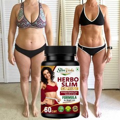Slimveda Herbo Slim Capsules Support Weight Management Healthy Metabolism 120ct