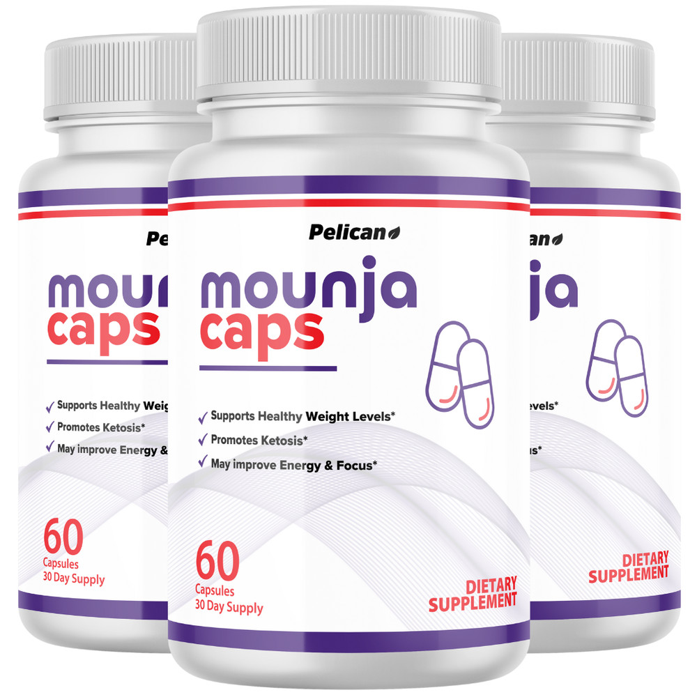Mounja Caps- Metabolism Support, Weight Management Supplement- 3 Bottles