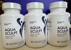 Aqua Sculpt Weight Loss 30 Capsules Lot Of 3 90 Days 4/2028