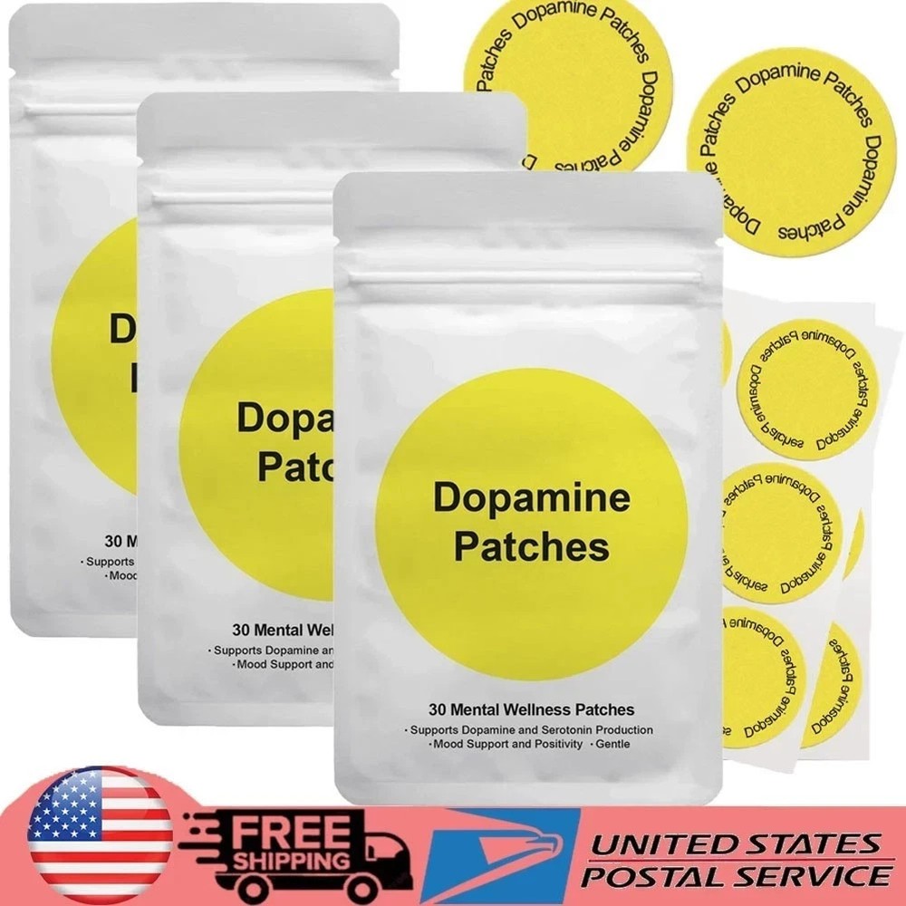 Kind Patches | Dopamine for Mood Boost & Positivity Support | Pack of 90 Patches
