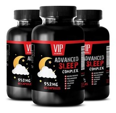 5-htp gaba – ADVANCED SLEEP FORMULA 952MG – Brain memory pills – 3 Bottles