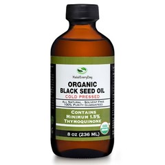 Organic Black Seed Oil – 100% Pure Cold Pressed Cumin Nigella Sativa Fresh Bulk