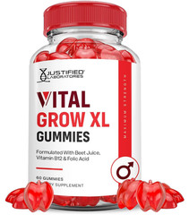Vital Grow XL Performance Gummies 1000MG Advanced Formula Formulated with ACV
