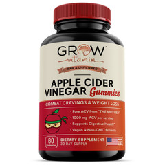 Pure APPLE CIDER VINEGAR ACV 1000mg PURE WEIGHT LOSS FAT BURNER Diet Gummies