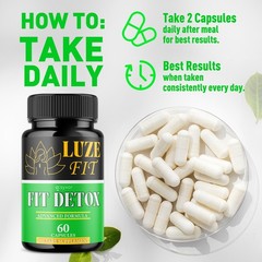 (1 Pack) Luze Fit Advanced Energy & Fitness Support Formula LuzeFit 60 Capsules