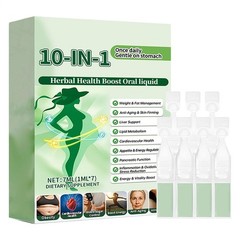 10 in1 Herbal Health Boost Oral Liquid – Weight & Fat Management Skin Firming