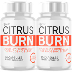 (2 Pack) Citrus Burn Advanced Energy & Fitness Supplement CitrusBurn 120 Capsule