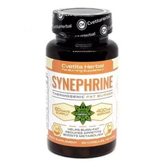 Synephrine Fat burner Weight Loss Metabolic Accelerator pills 60caps ; Pack of 3