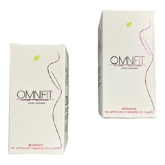 (2) JC OMNIFIT Weight Loss INULIN FIBER Fat Binder Chitosan Supplement 06/2025