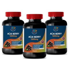 acai berry cleanse – Acai Berry 1200mg – antioxidant complex – 3 Bottles