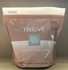 Thrive Chocolate Shakes. 16 Nutritional Shake Packs. New Sealed Bag.
