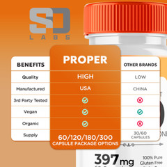 Proper Keto Pills, Proper Keto Supplement for Weight Loss Support (60 Capsules)