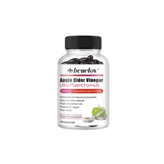 Apple Cider Vinegar High Strength Capsules, 1500mg Ingredients Per Serving