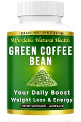 Green Coffee Bean Extract Weight Loss Energy Boost Herbal Supplement 60 Capsule