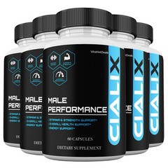 Cialix Supplemement Capsules, All Natural Formula for Men Cialix (5 Pack)