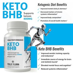 Keto BHB Diet 800mg Ketosis Support Quick Slimming 60 Caps Free Shipping