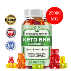 Keto ACV Gummies 25000MG Advanced Apple Cider Vinegar Weight Loss Diet 60 Gummys