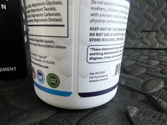 Magnesium Complex Supplement 8 Elemental 1000mg Glycinate Citrate 90 capsules
