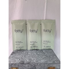 Fatty15 Pure C15:0 Fatty Acid Supplement 90 Vegan Capsules Refill Pouch Exp 2028