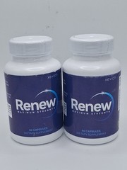 Lot of 2 Renew Maximum Strength, 60 caps each bottle. Exp: 02/2027
