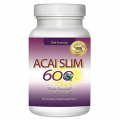 Ultimate Organic Acai Slim Berry Weight Loss Belly Fat Burn Dietary Supplement