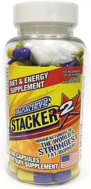 Stacker Two Weight And Fat Loss & Energy Boost- 100Ct – Supplement