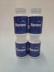 4x Renew Maximum Strength, 60 caps each bottle. Exp: 02/2027