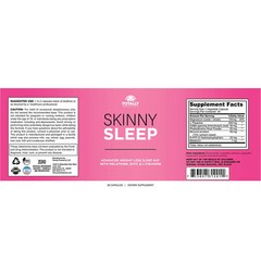 Goji Berry 500mg Immune Supplement and Skinny Sleep Support Weight Management