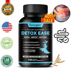 Colon Cleanser Naturally Made with Aloe Vera -Bloating and Detox Cleansing-500Mg